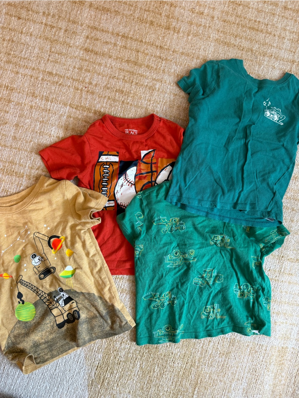 Boys Tees Old Navy, Cat & Jack, Children’s Place